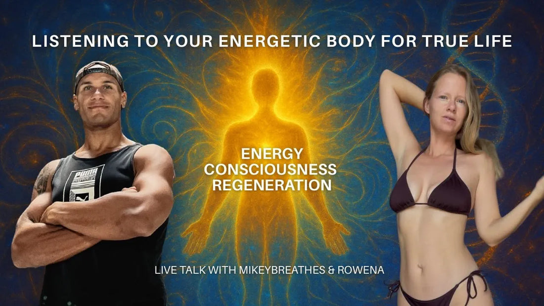 MikeyBreathes Podcast | From Bodybuilding to Body Healing: MikeyBreathes | Listening to Your Energetic Body for True Life with RowRow