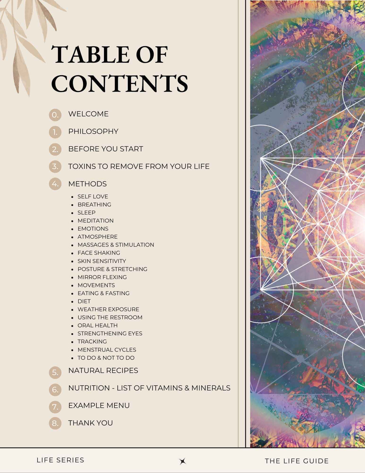 Life Guide Digital Download: Natural Healing & Energy Restoration Guide ...